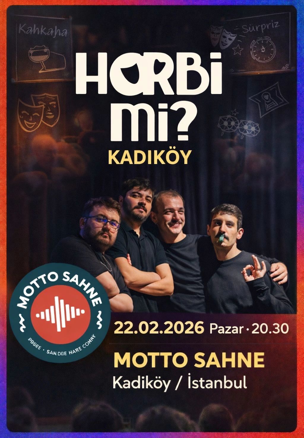 Harbi Mi Doğaçlama Tiyatro Oyunu