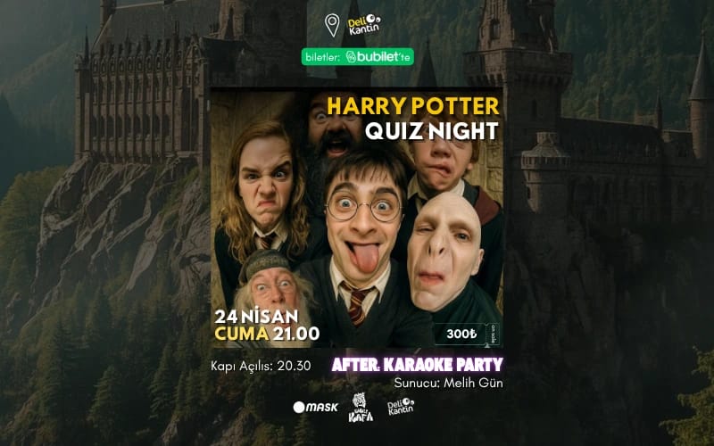 Harry Potter Quiz Night- After Karaoke Party