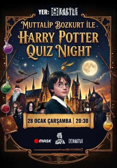 Harry Potter Quiz Night-Muttalip Bozkurt ile