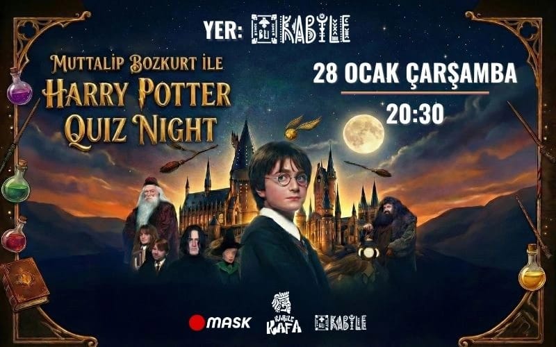 Harry Potter Quiz Night-Muttalip Bozkurt ile