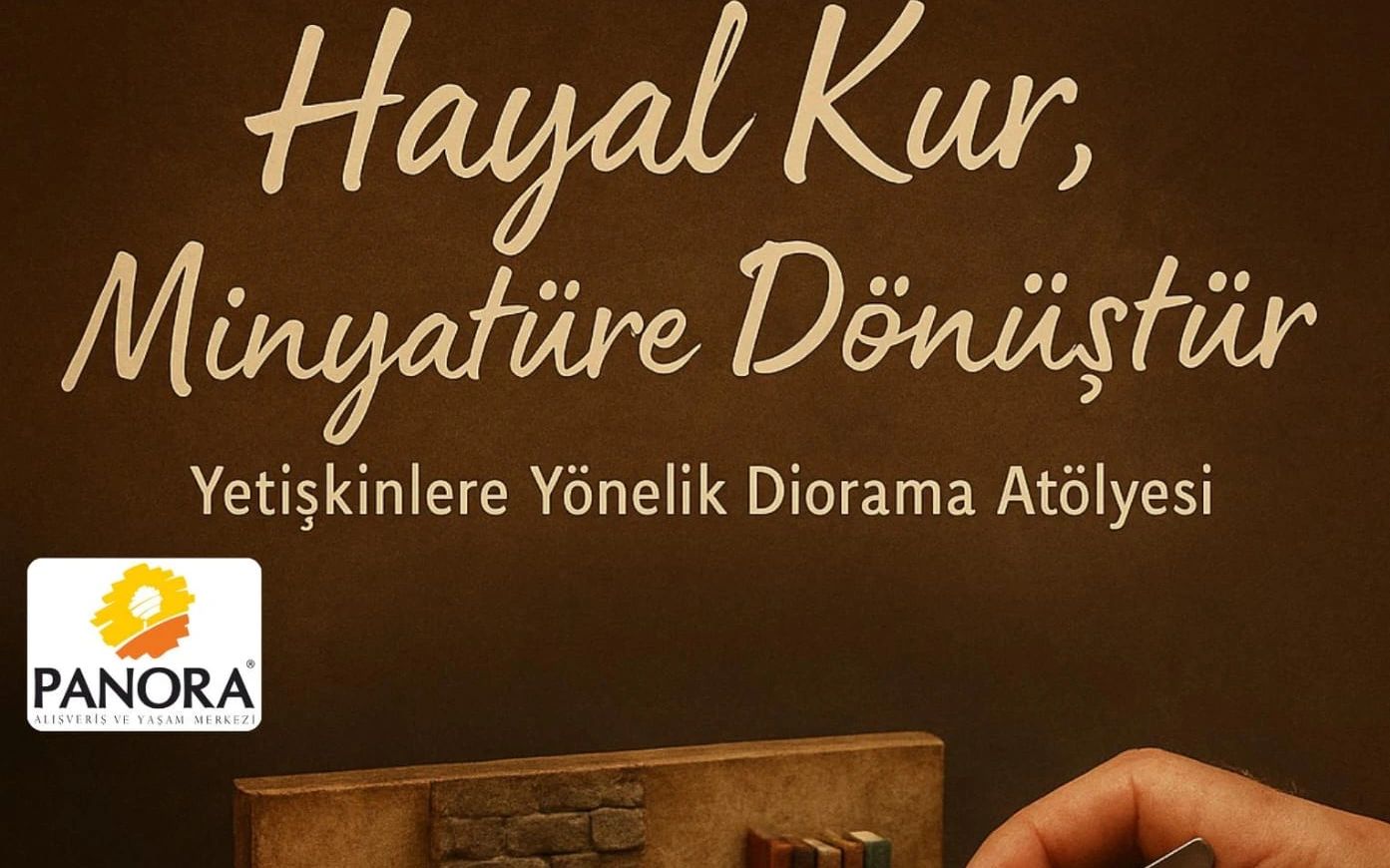 Hayal Kur Minyatüre Dönüştür - Yetişkinler İçin Diorama Atölyesi poster