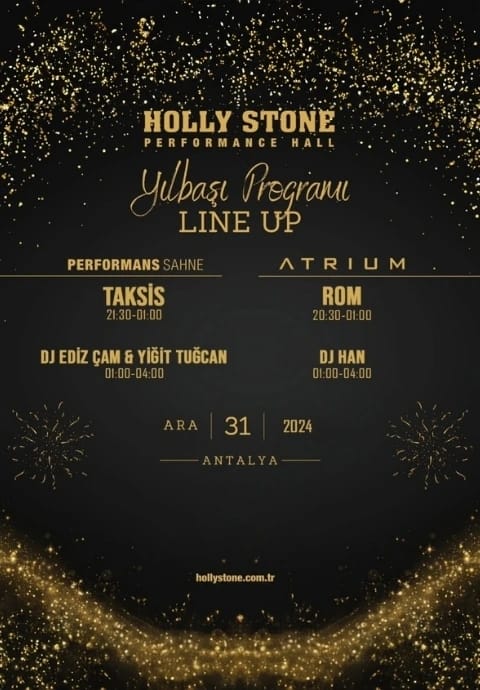 Holly Stone Antalya Yılbaşı Programı