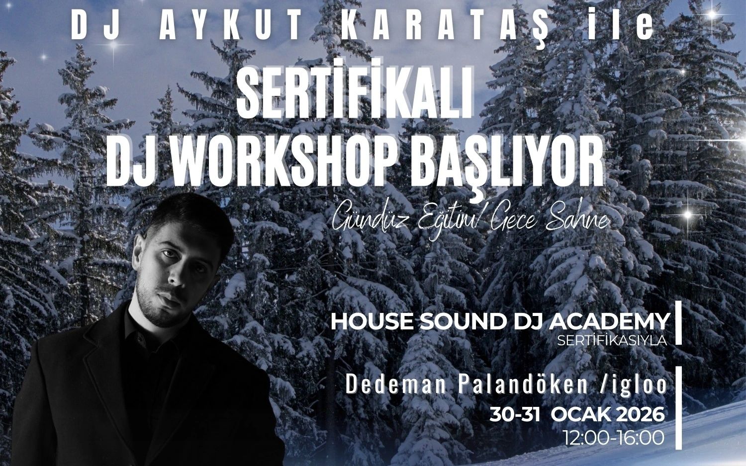 House Sound DJ Academy x Tren Winterfest