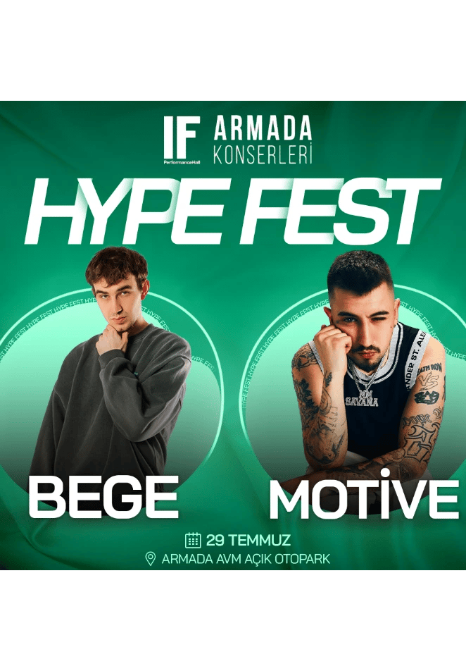 Hype Fest - Bege - Motive Konseri