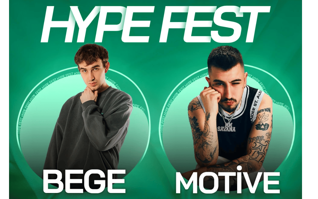 Hype Fest - Bege - Motive Konseri