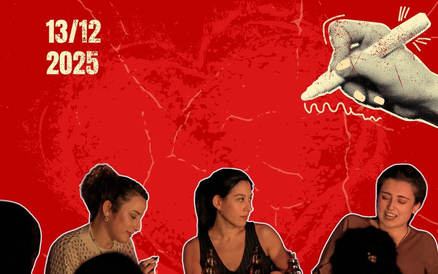 İki Kent Arasında Bir Bar Masasında poster