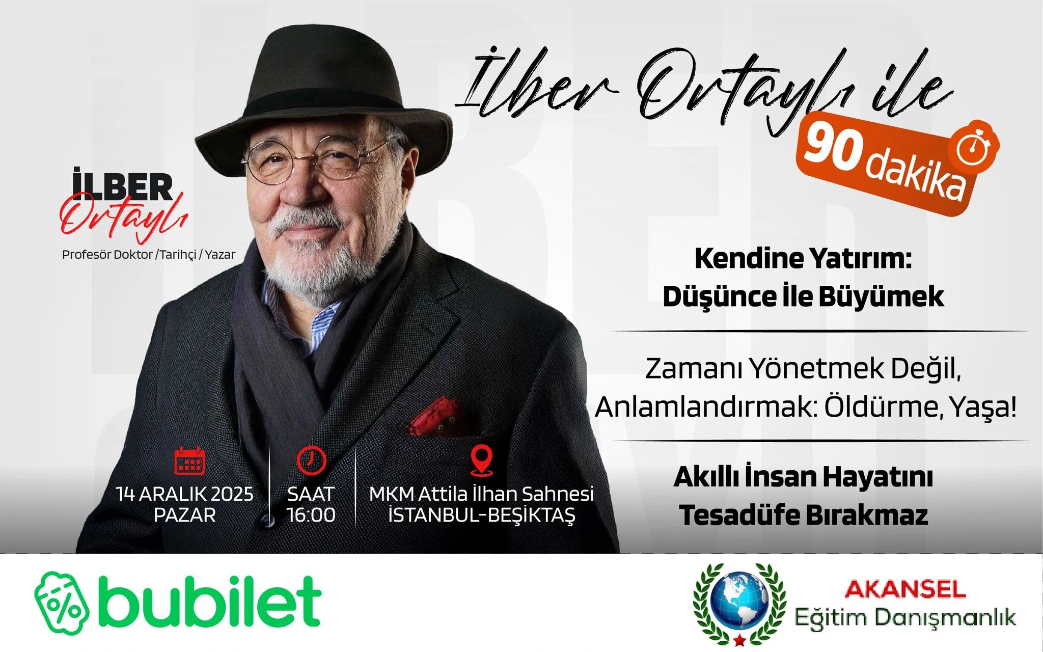 İLBER ORTAYLI İLE 90 Dakika