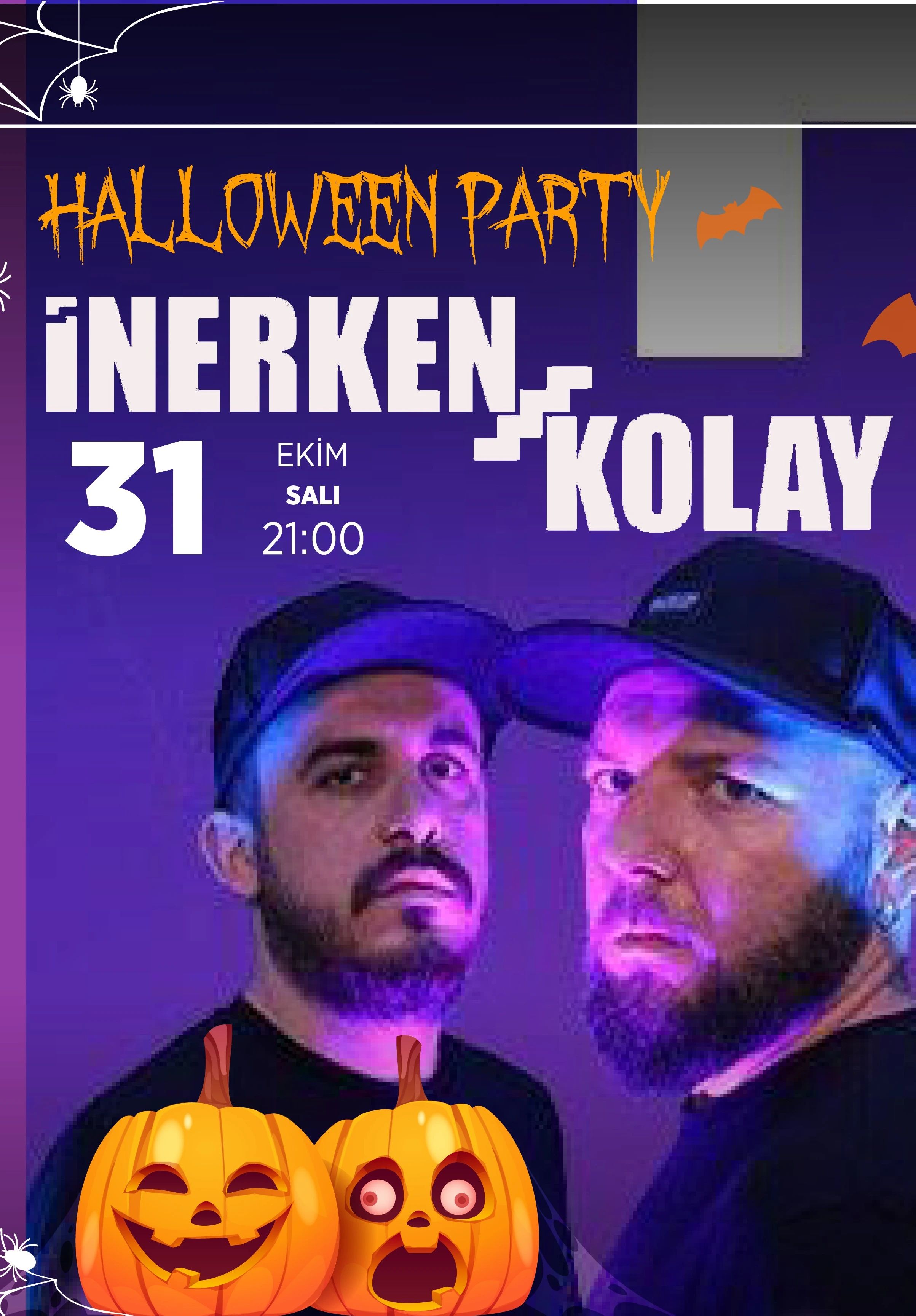 İnerken Kolay ile Hallowen Party
