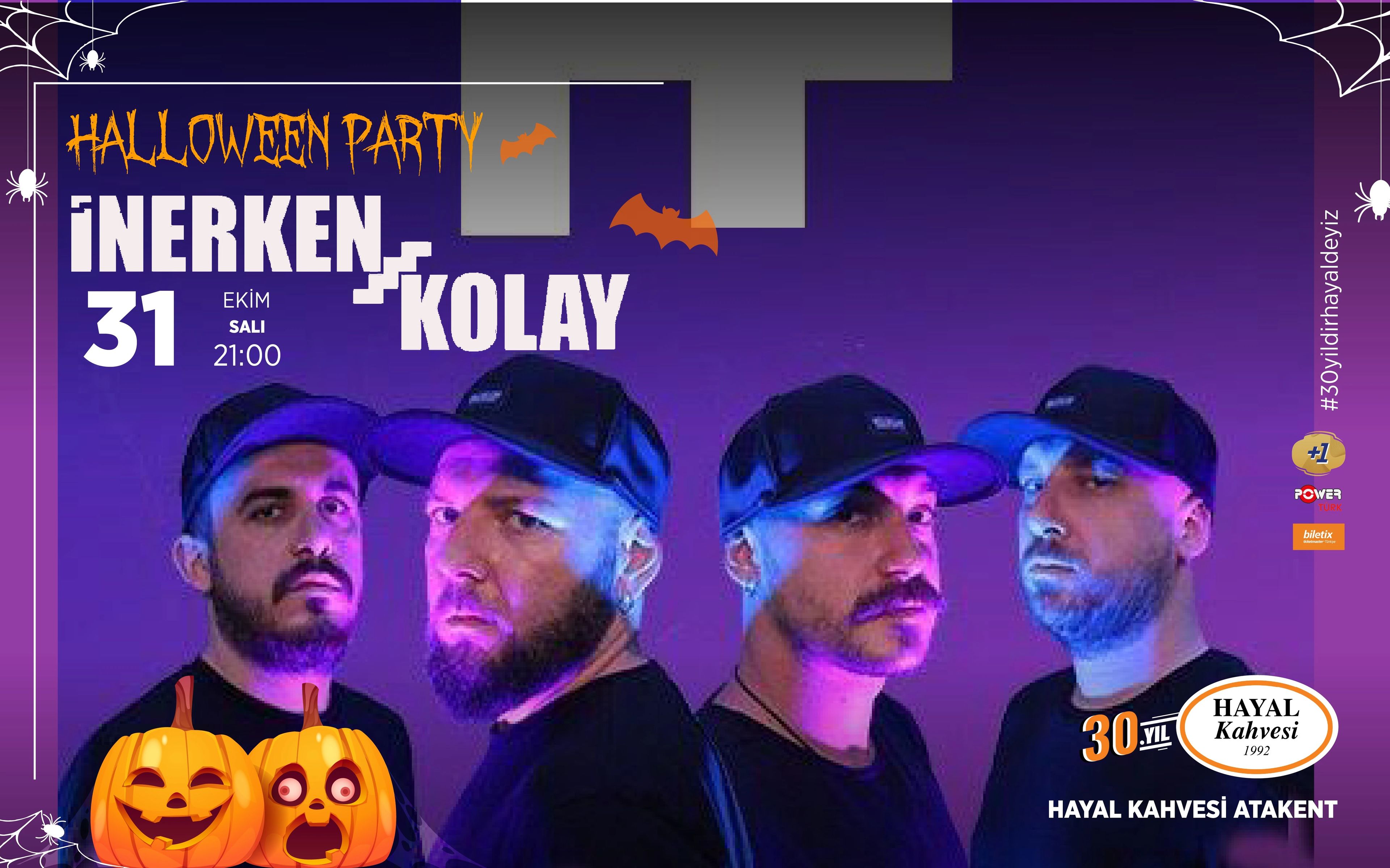 İnerken Kolay ile Hallowen Party