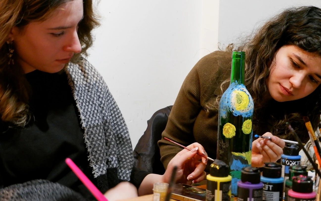 Işıklı Şişe Boyama Atölyesi