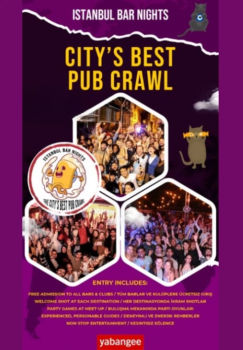 İstanbul Bar Geceleri ve Pub Crawl Deneyimi