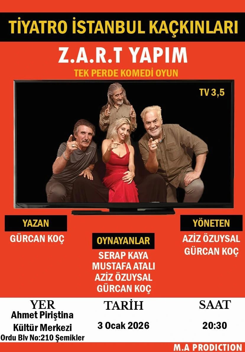 Zart Yapım Tiyatro Oyunu