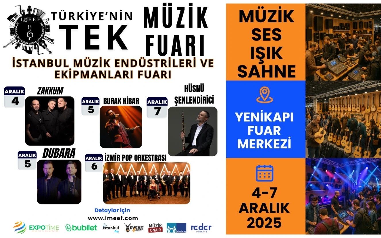 İstanbul Müzik Endüstrileri Ve Ekipmanları Fuarı