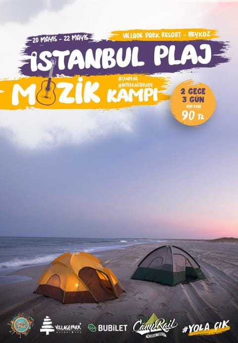 İstanbul Müzik ve Plaj Kampı - Camprail