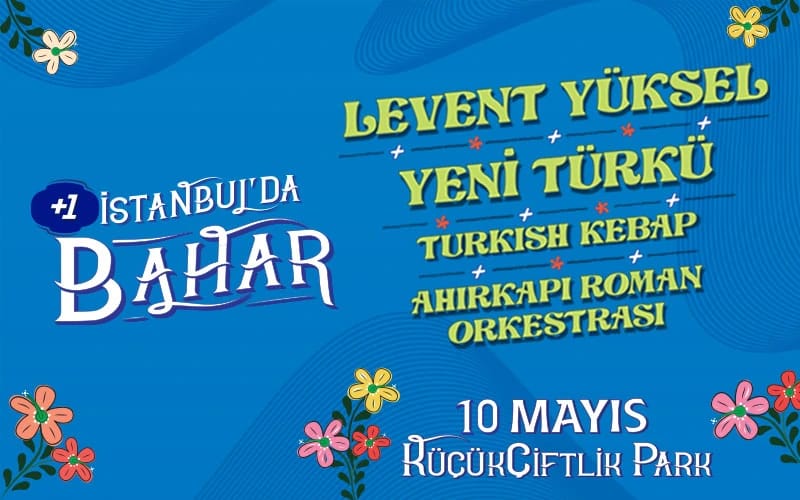 +1 Sunar: İstanbul'da Bahar - Levent Yüksel - Yeni Türkü - Turkish Kebap - Ahırkapı Roman Orkestrası
