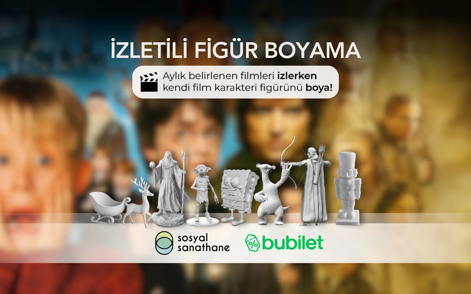 İzletili 3D Figür Boyama Workshop: Sosyal Sanathane İstanbul