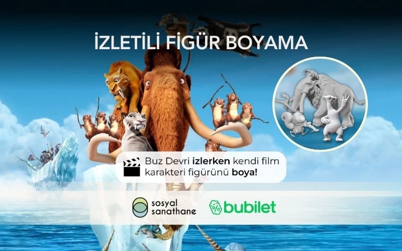 İzletili 3D Figür Boyama Workshop: Sosyal Sanathane İzmir poster