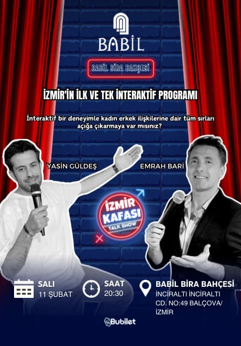 İzmir Kafası Talk Show Babil Bira Bahçesi