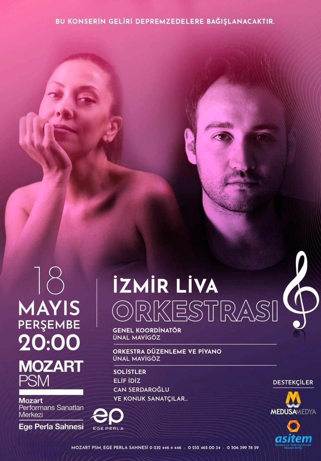 İzmir Liva Orkestrası - Depremzedelere Yardım Konseri