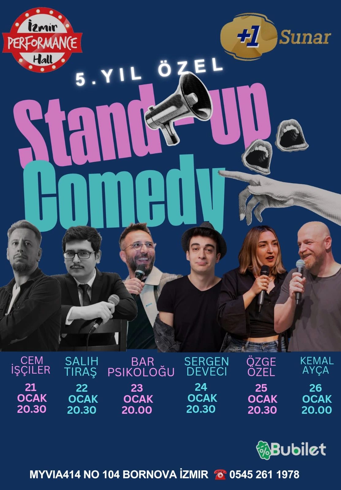 İzmir Performance Hall 5. Yıl Özel Programı