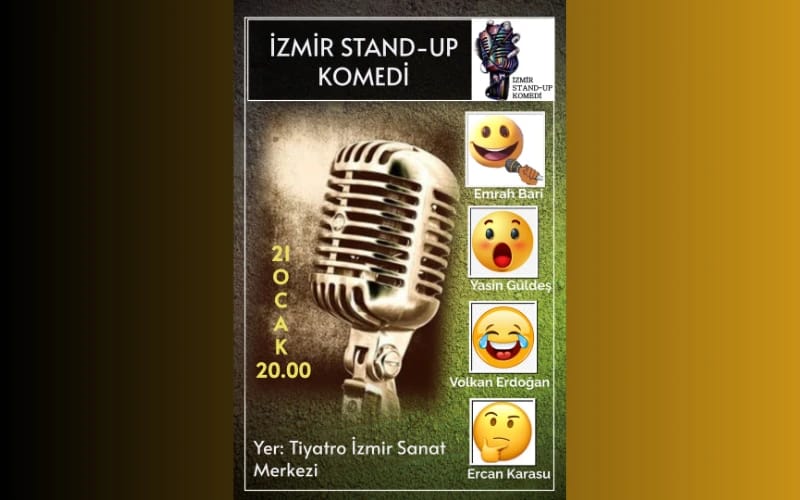 İzmir Stand-Up Komedi Gecesi