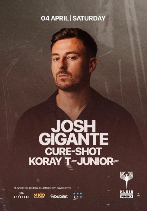 Josh Gigante + Cure-Shot + Koray T b2b Junior | Klein Phönix