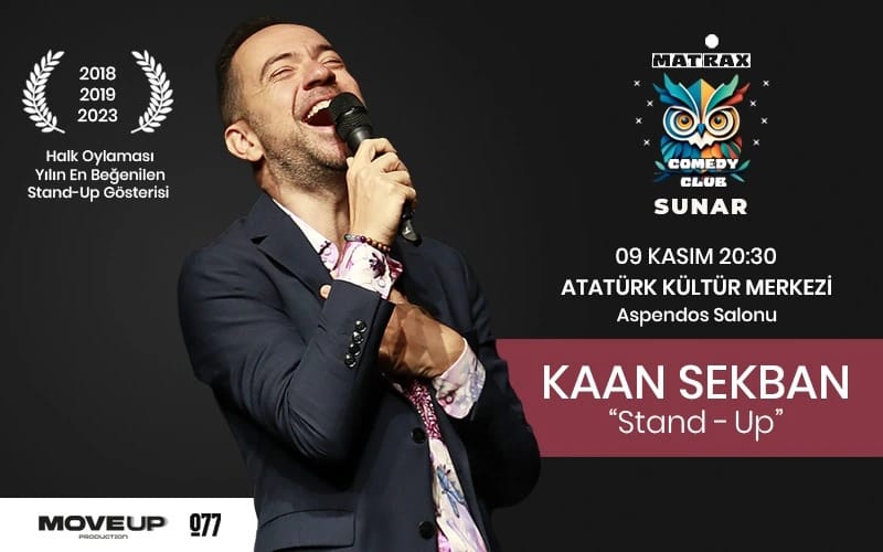 Kaan Sekban Stand Up poster