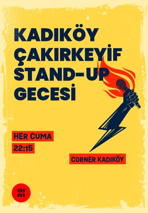 Kadıköy Çakırkeyif Stand up Gecesi