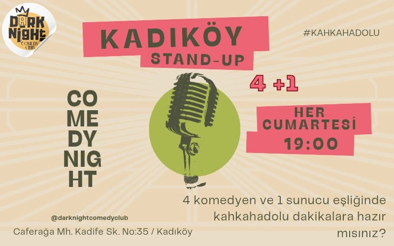 Kadıköy Stand-up Night poster