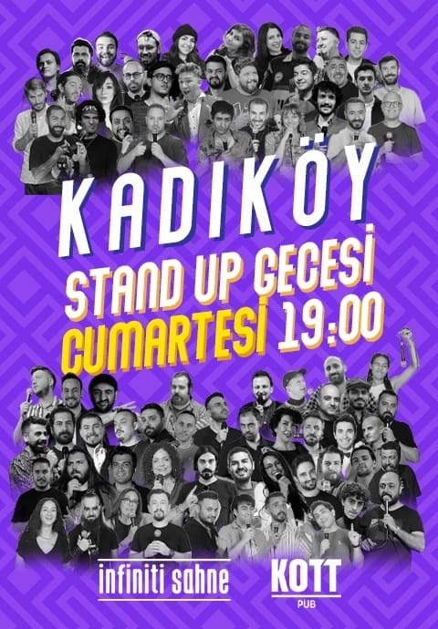 Kadıköy Stand-up Gecesi - Cumartesi 19:00