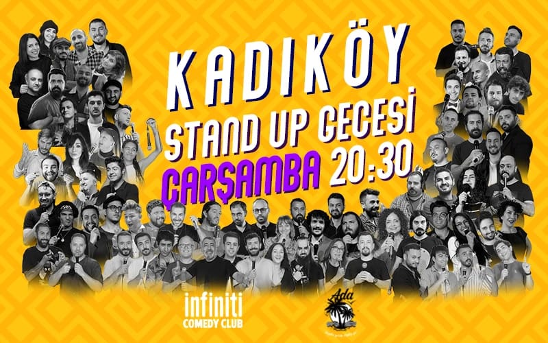 Kadıköy Stand up Gecesi Çarşamba 20:30