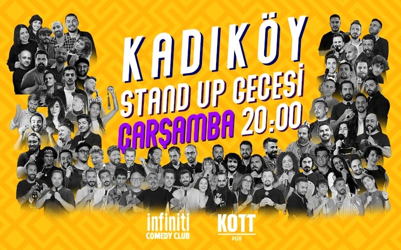 Kadıköy Stand up Gecesi Çarşamba 20:00