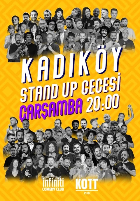 Kadıköy Stand up Gecesi Çarşamba 20:00