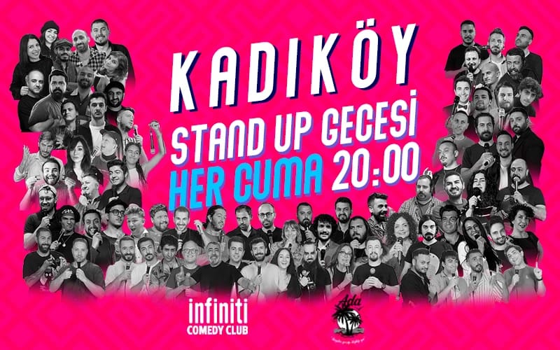Kadıköy Stand up Gecesi Cumartesi 20:00