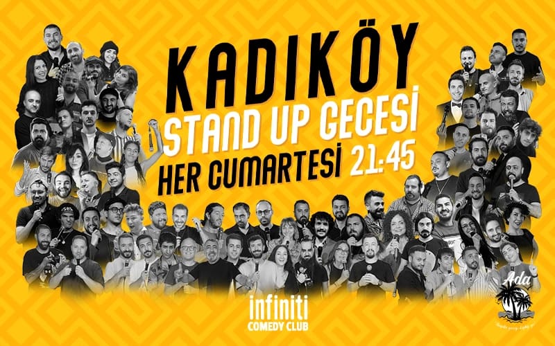 Kadıköy Stand up Gecesi Cumartesi 21:45