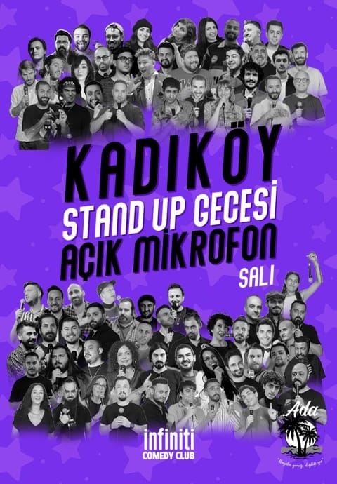 Kadıköy Stand up Gecesi Salı Açık Mikrofon 