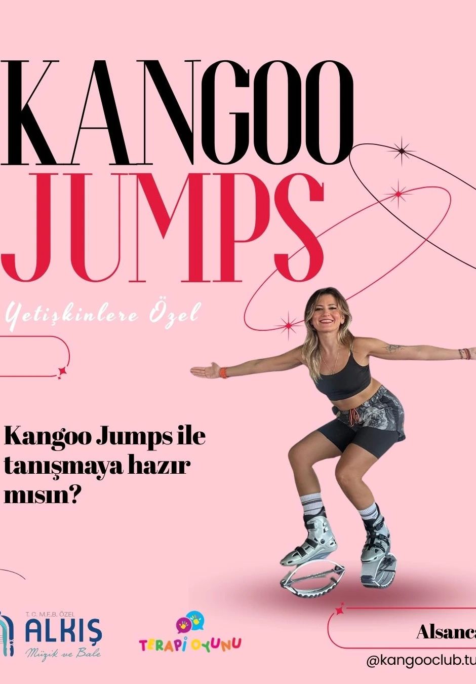 Kadınlara Özel Kangoo Jumps Deneme Dersi