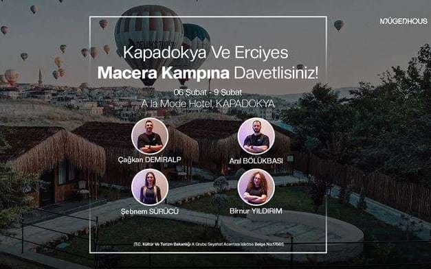 Kapadokya ve Erciyes Temalı Macera Kampı