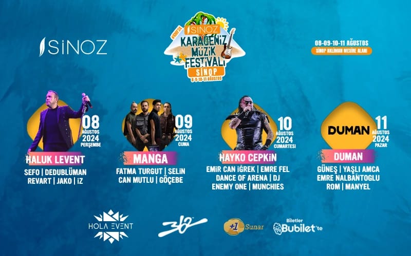 Sinoz Karadeniz Müzik Festivali