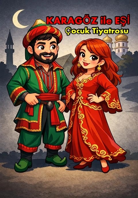 Karagöz ile Eşi Çocuk Oyunu