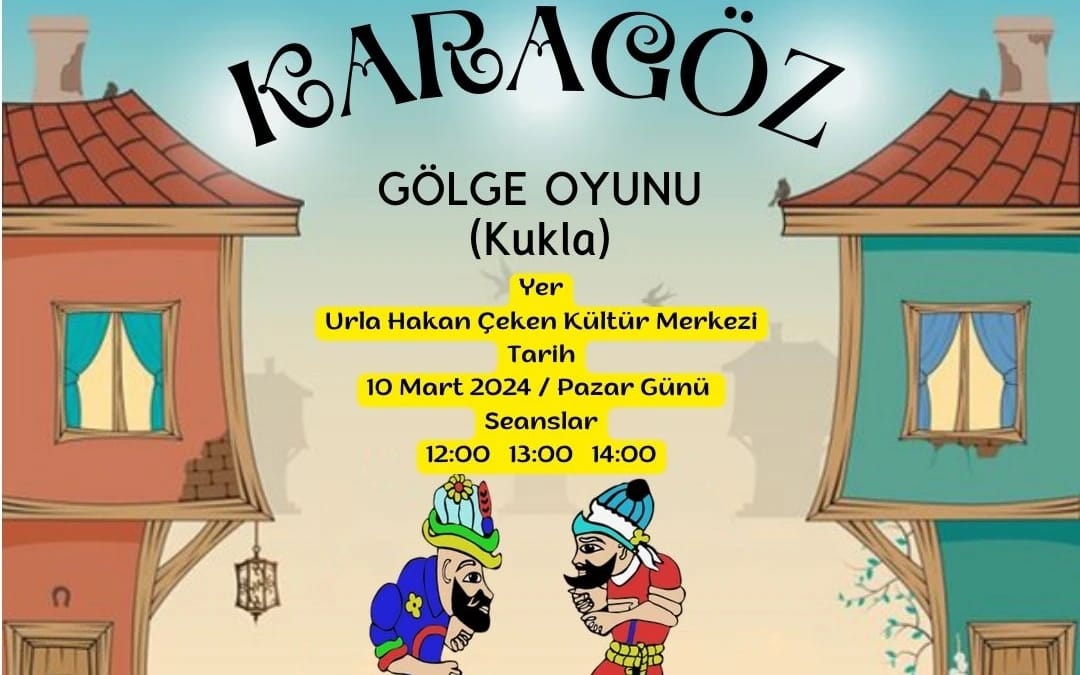Karagöz ve Hacivat Gölge Çocuk Oyunu - Kukla Gösterisi