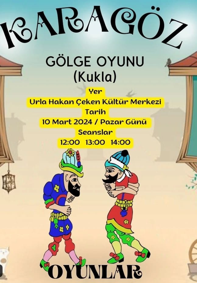 Karagöz ve Hacivat Gölge Çocuk Oyunu - Kukla Gösterisi