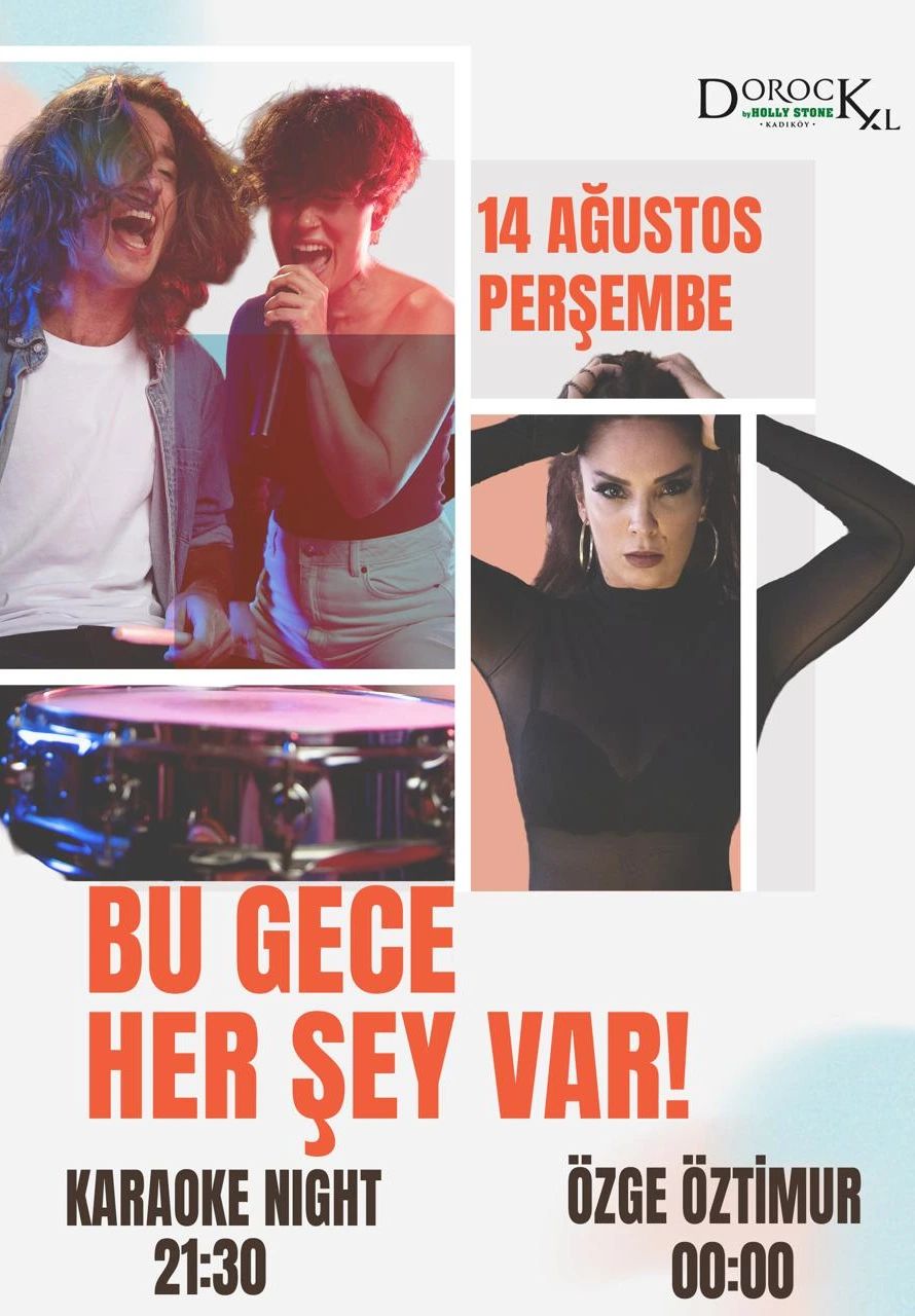 Karaoke Night & Özge Öztimur