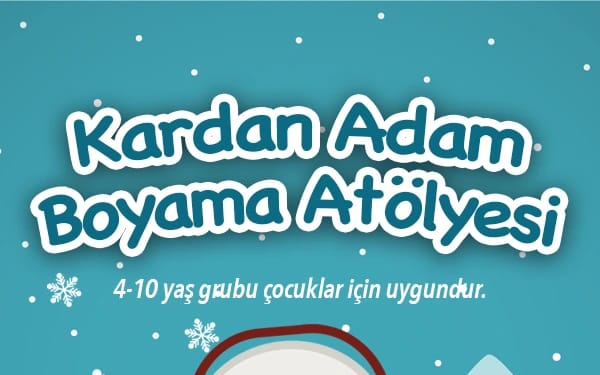 Kardan Adam Boyama Atölyesi poster