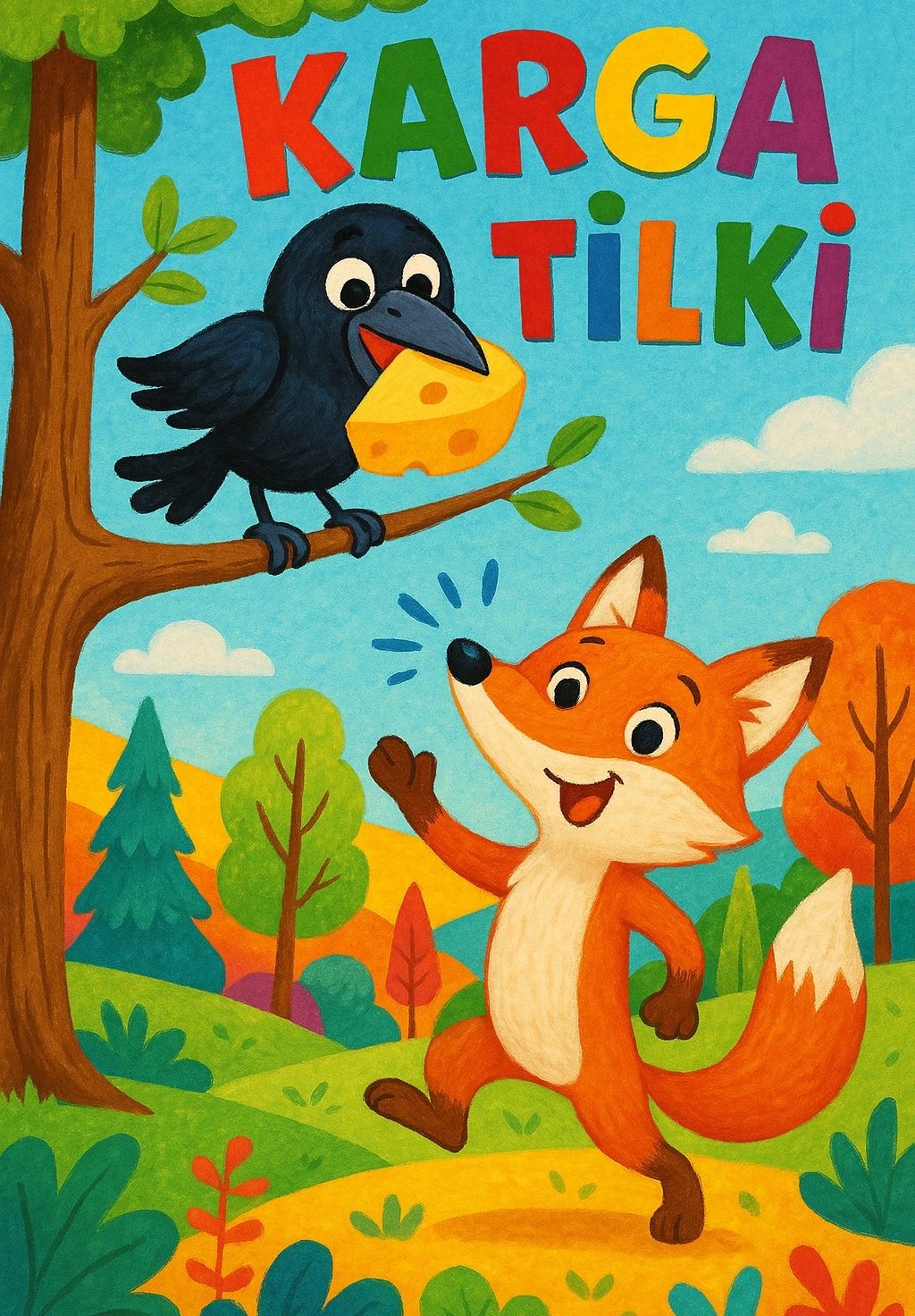 Karga ile Tilki Çocuk Oyunu