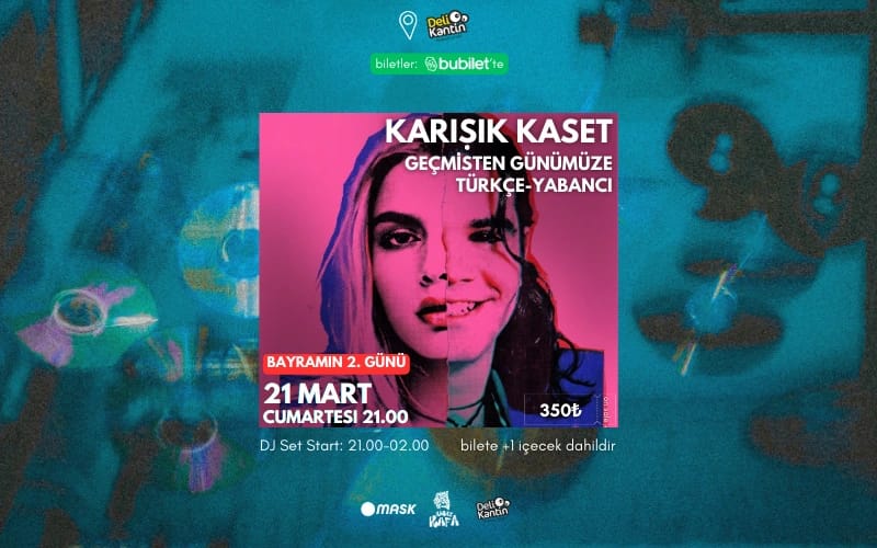 Karışık Kaset-Geçmişten Günümüze Türkçe-Yabancı Şarkılar