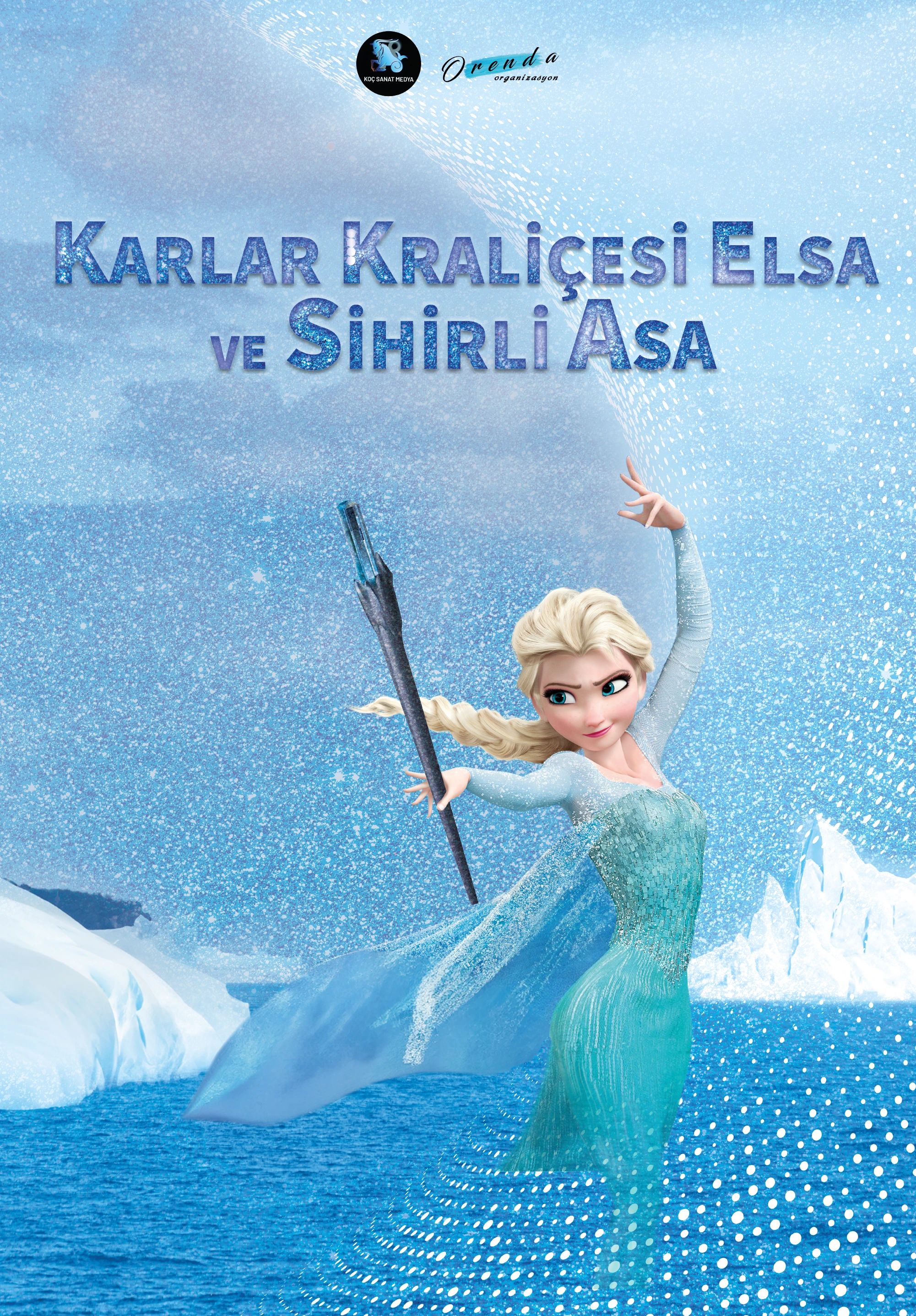 Karlar Kraliçesi Elsa ve Sihirli Asa