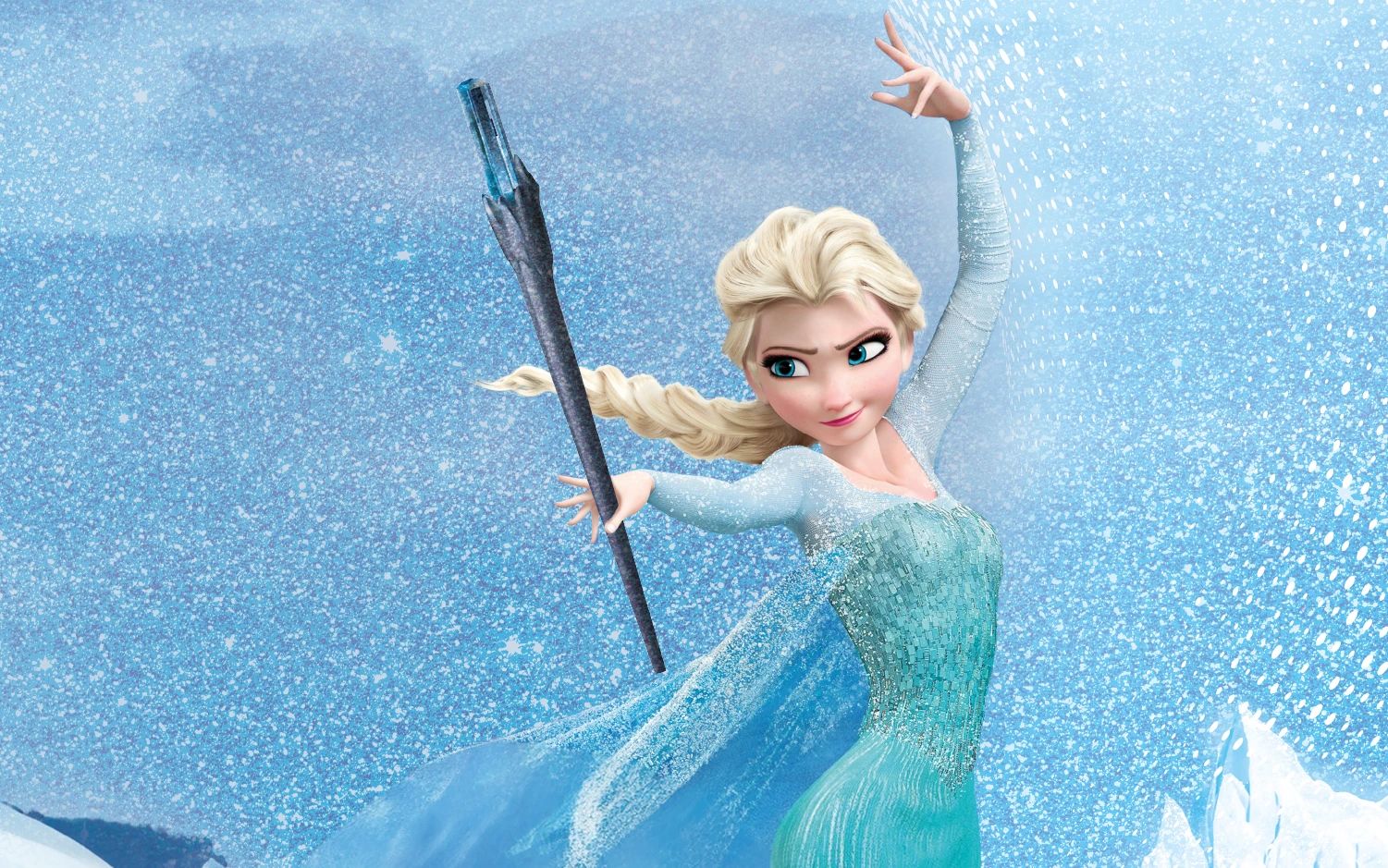 Karlar Kraliçesi Elsa ve Sihirli Asa