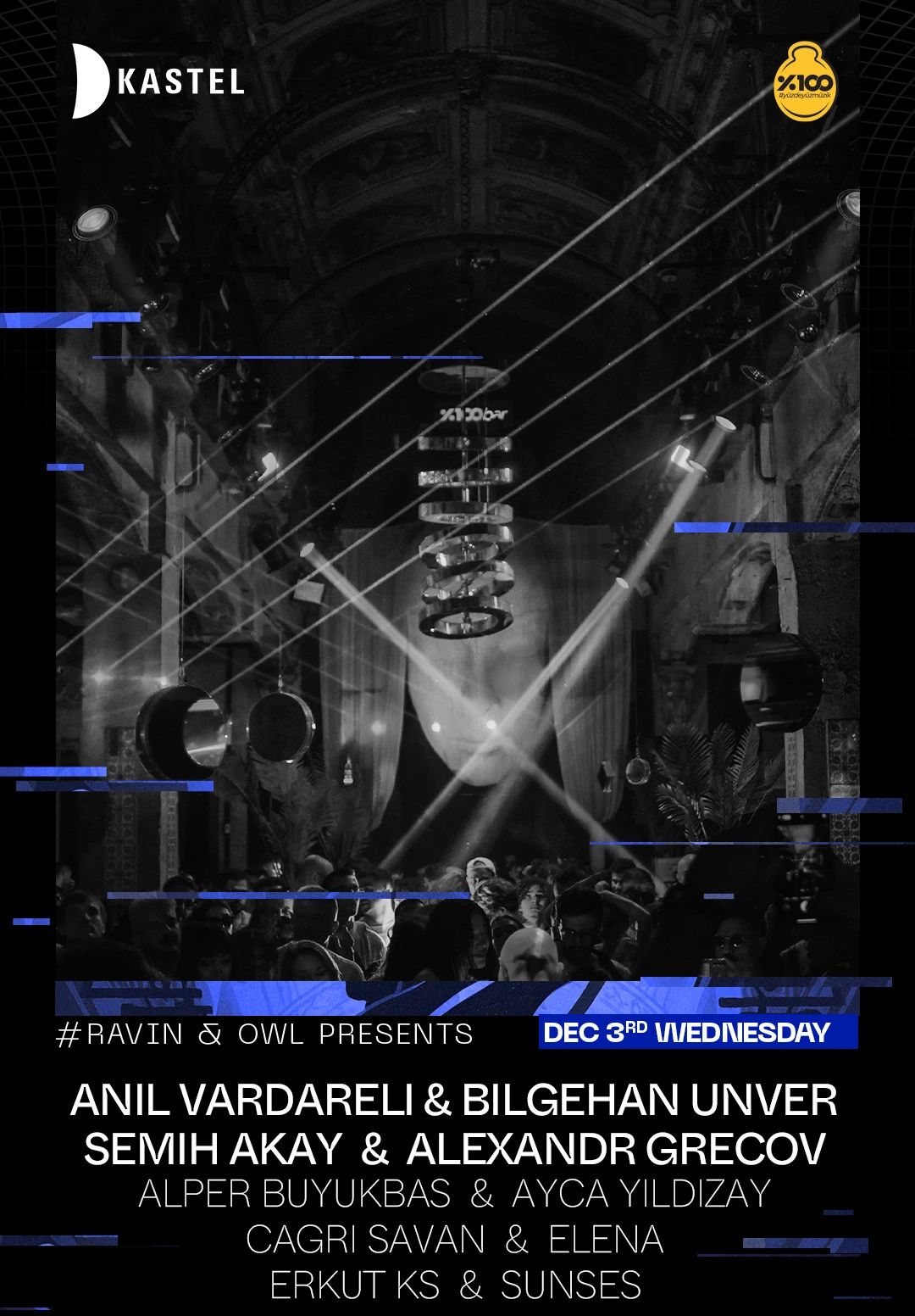Kastel | RAVING & OWL Presents: ANIL VARDARELI + Many More