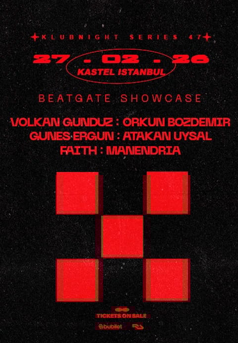 KASTEL w/ VOLKAN GUNDUZ + ORKUN BOZDEMIR + GUNES ERGUN + ATAKAN UYSAL + FAITH + MANENDRIA